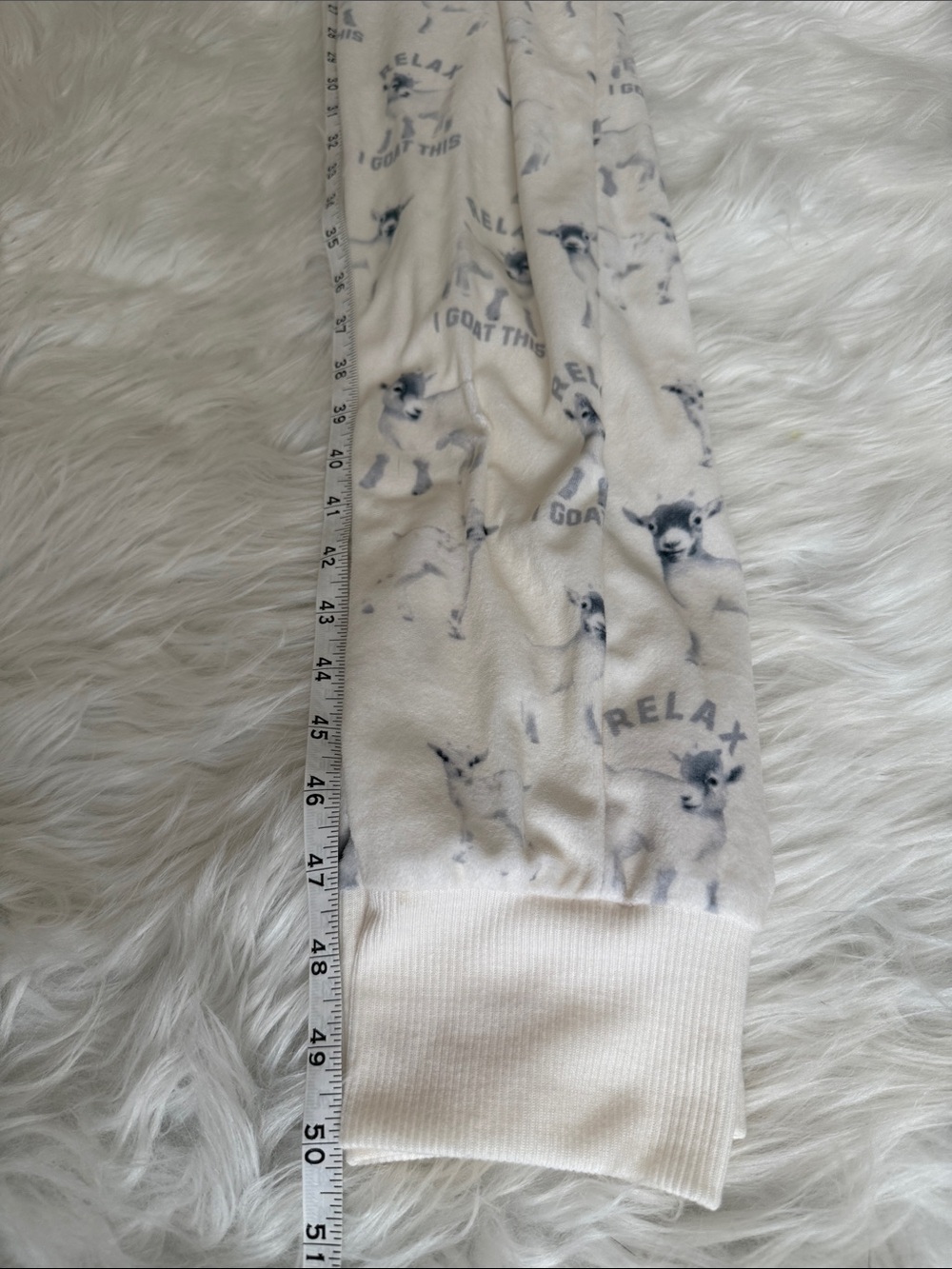 Justice Girls Goat Print Hoodless Onesie Pajamas Size 14 | Cozy Lounge Jumpsuit - Picture 5 of 6